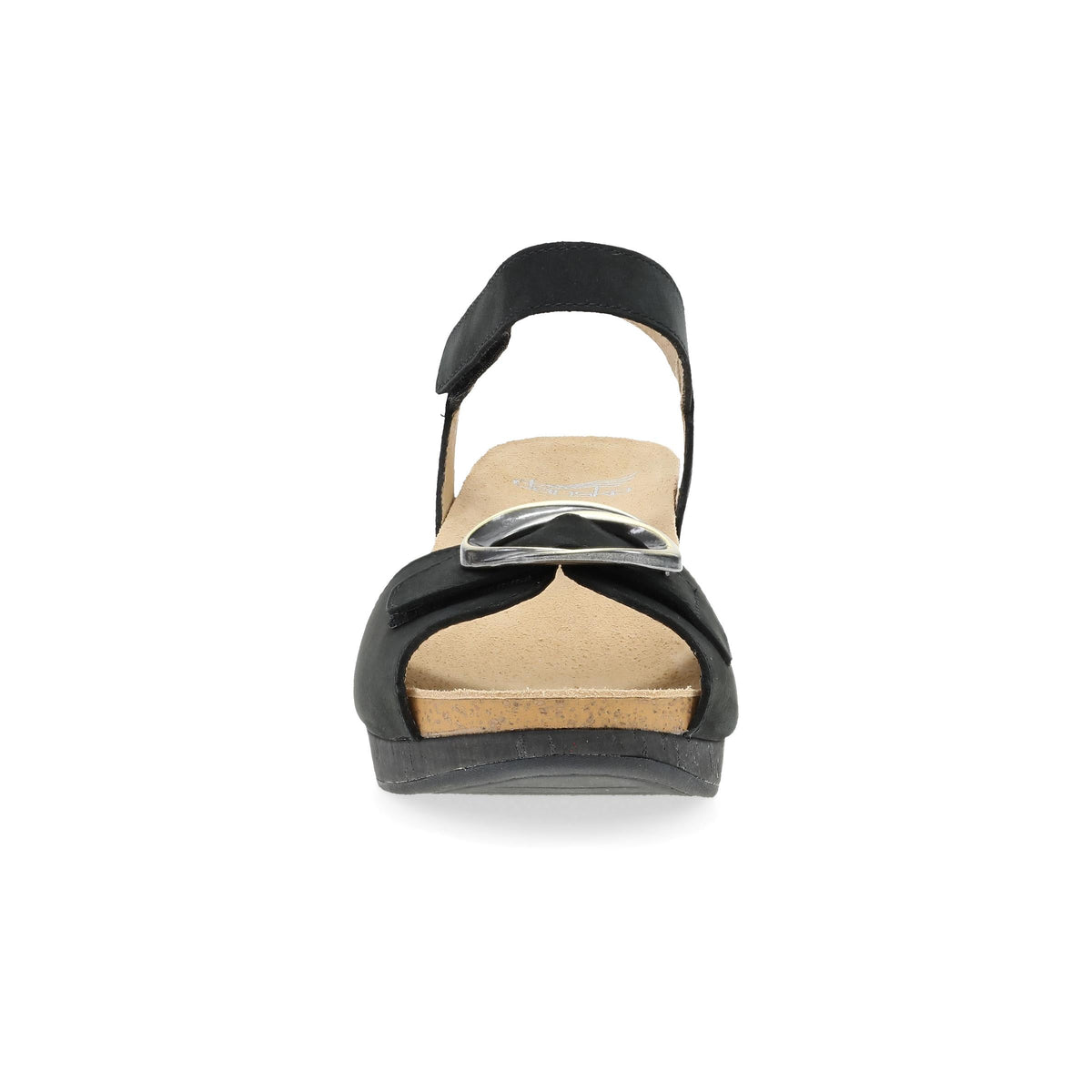 Toe image of Stella Black Milled Nubuck