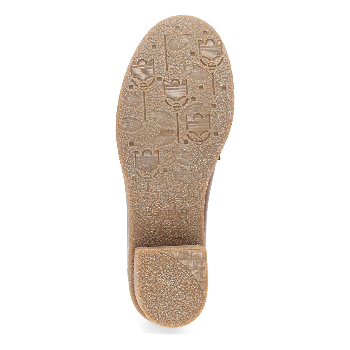 Bottom image of Danica Wide Tan Waterproof Burnished