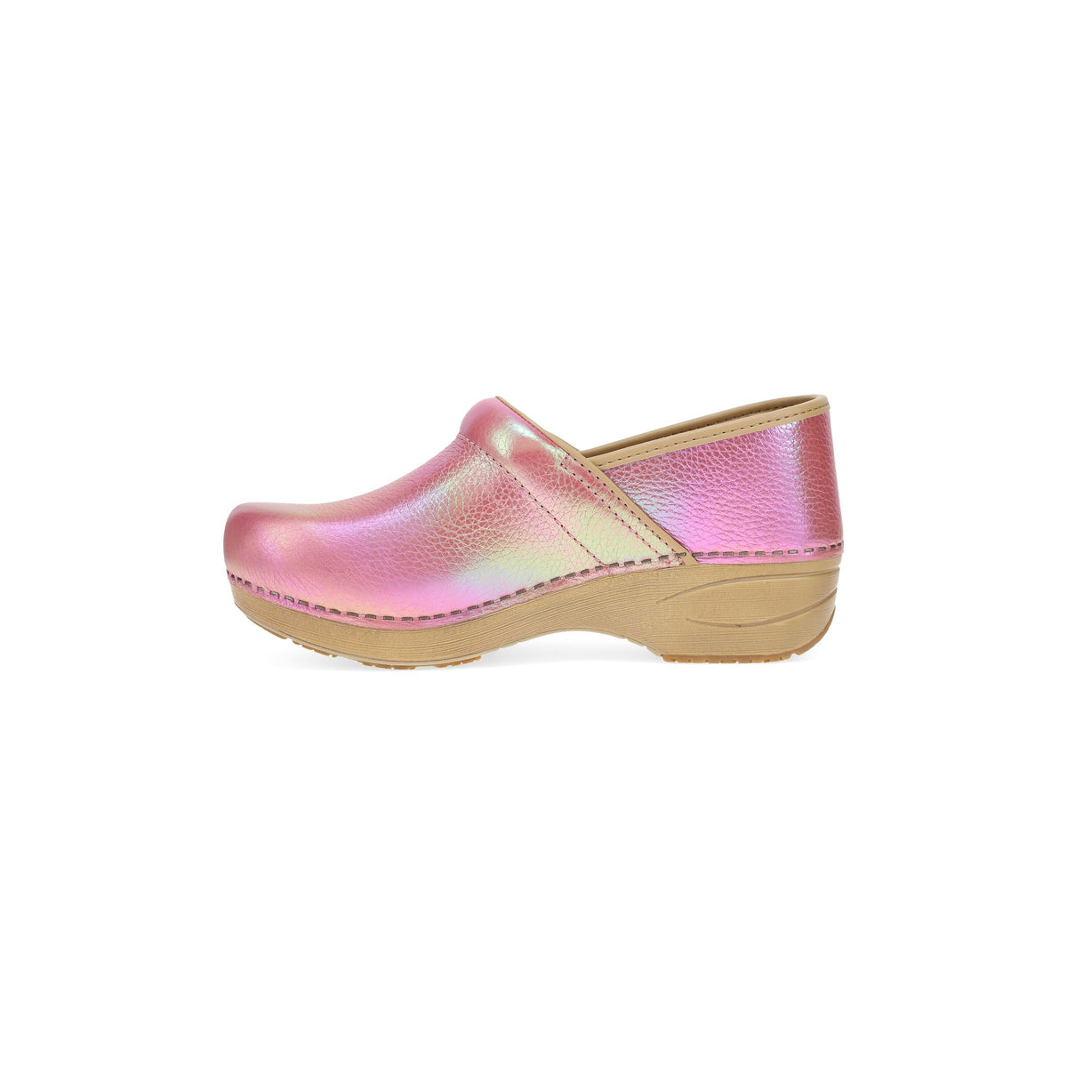 Side image of XP 2.0 Pink Iridescent Leather