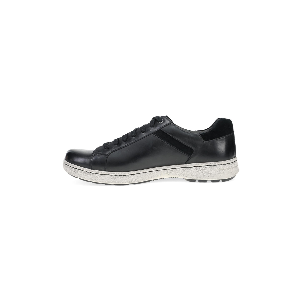Side image of Trevor Black Burnished Calf