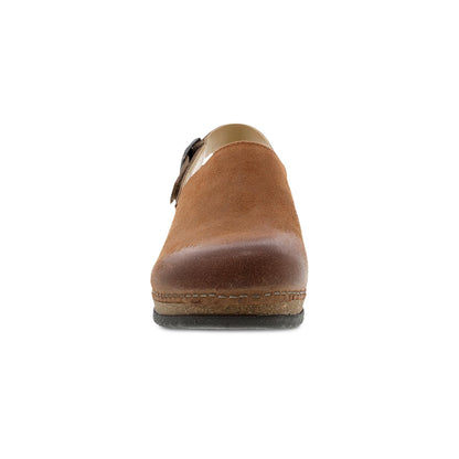 Toe image of Merrin Tan Burnished Suede