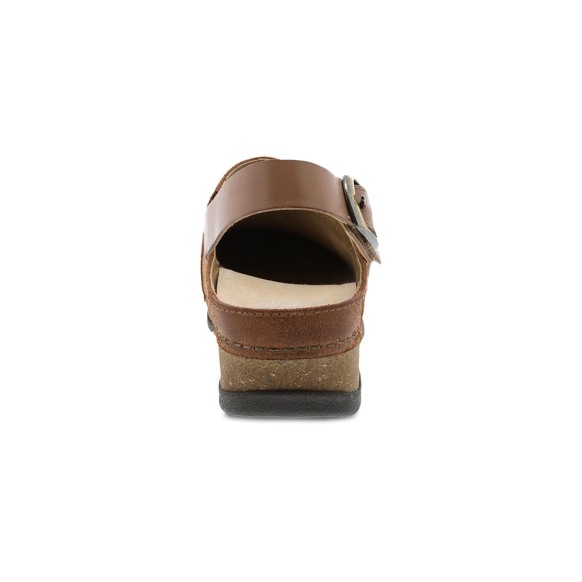 Heel image of Merrin Tan Burnished Suede