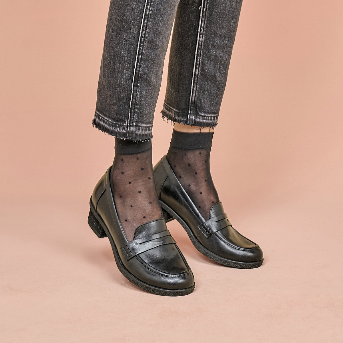 Danica Black Waterproof Burnished